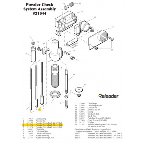 Dillon Powder Check System Parts Powder Check Rod Assembly,.30-.41 cal.