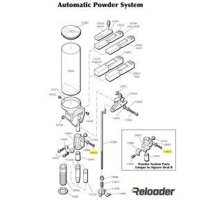 Dillon Automatic Powder System parts 8-32 x 3/4" BH Screw