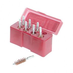 Tipton 8 Piece Bronze Handgun Bore Brush Set