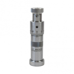 L.E. Wilson Stainless Steel Micrometer Top Bullet Seater 6mm Creedmoor