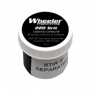 Wheeler Replacement 220 grit lapping compound - 1 oz. jar