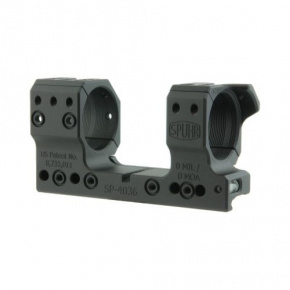 Montáž SPUHR Picatinny 34 mm, 0 MOA - Výška 38 mm
