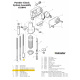 Dillon Powder Check System Parts Powder Check Rod Assembly, .44-.45 cal