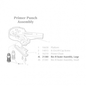 Dillon XL650 Primer Punch Assembly Primer Seater Assembly, Large Dillon XL650 Primer Punch Assembly Primer Seater Assembly, Large
