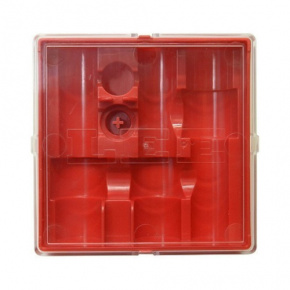 Krabička na 3 standardní matrice LEE červená