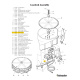 Dillon 8-32 Flat Head Screw