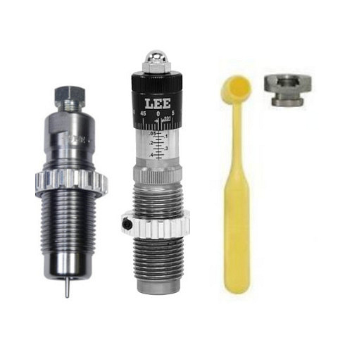 Sada 2 mikrometrických matric LEE 7.5mm x 55 Swiss