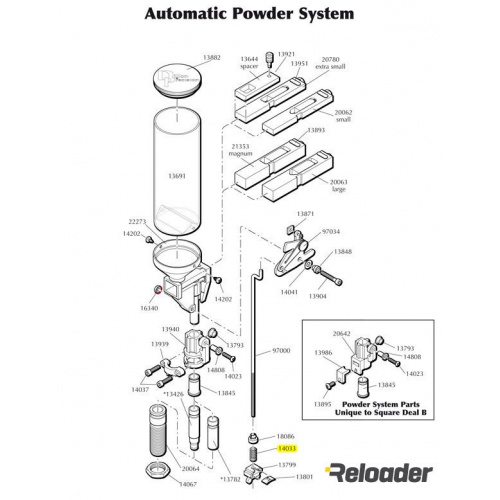 Dillon Automatic Powder System parts Coil Spring