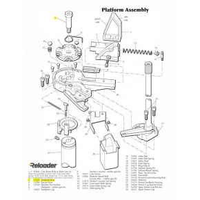 Dillon XL650 / SL900 Platform Parts Shellplate Bolt