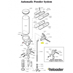 Dillon RL1050/Super 1050 Powder Measure Assembly Bowed Washer Dillon RL1050/Super 1050 Powder Measure Assembly Bowed Washer