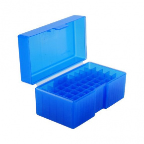 Krabička na 50 nábojů 270WSM-325WSM Frankford Arsenal #515 modrá